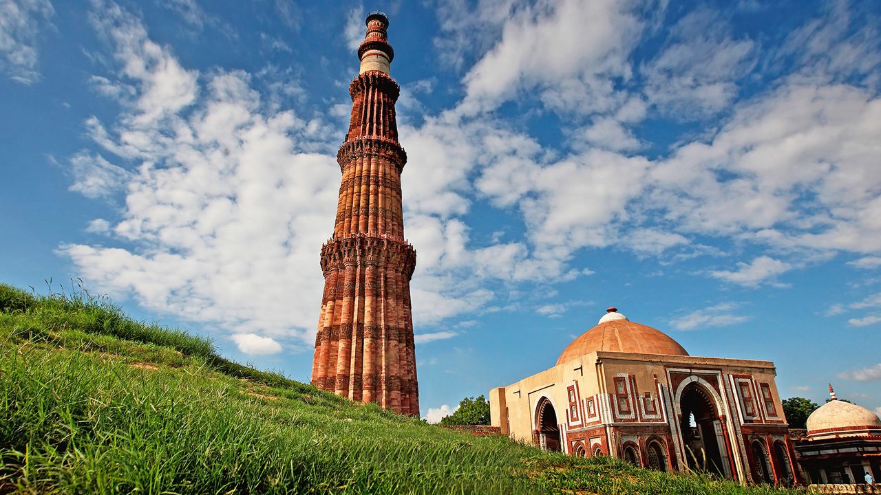 Qutub Minar - Tallest Brick Minaret